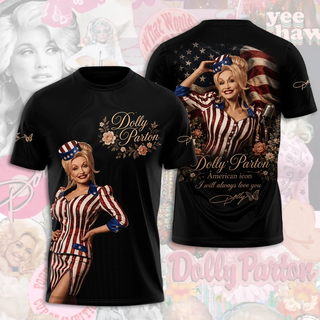 Dolly Parton Merch American Icon I Will Always Love You T-Shirt Dolly Parton Memorial Gifts