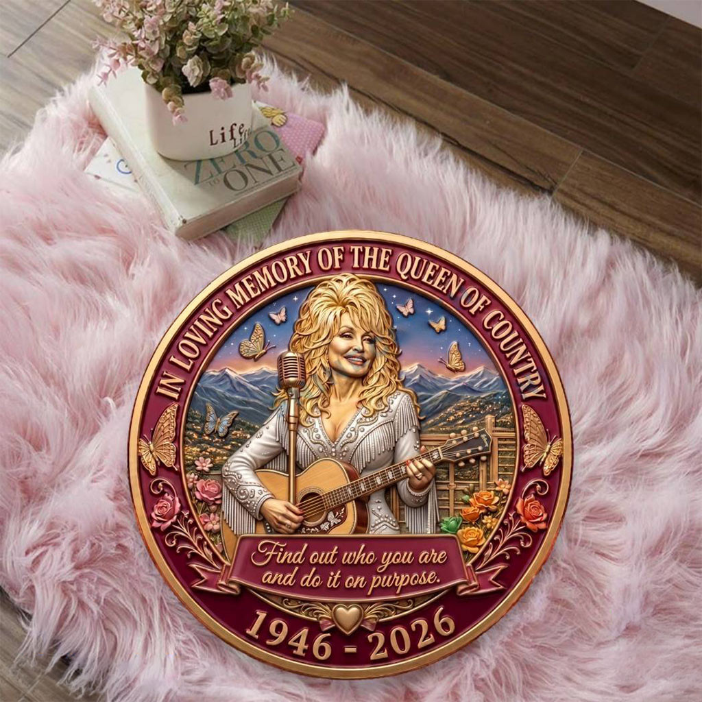 Dolly Parton Merch In Loving Memory Of The Queen Of Country 1946-2026 Dolly Parton Coin