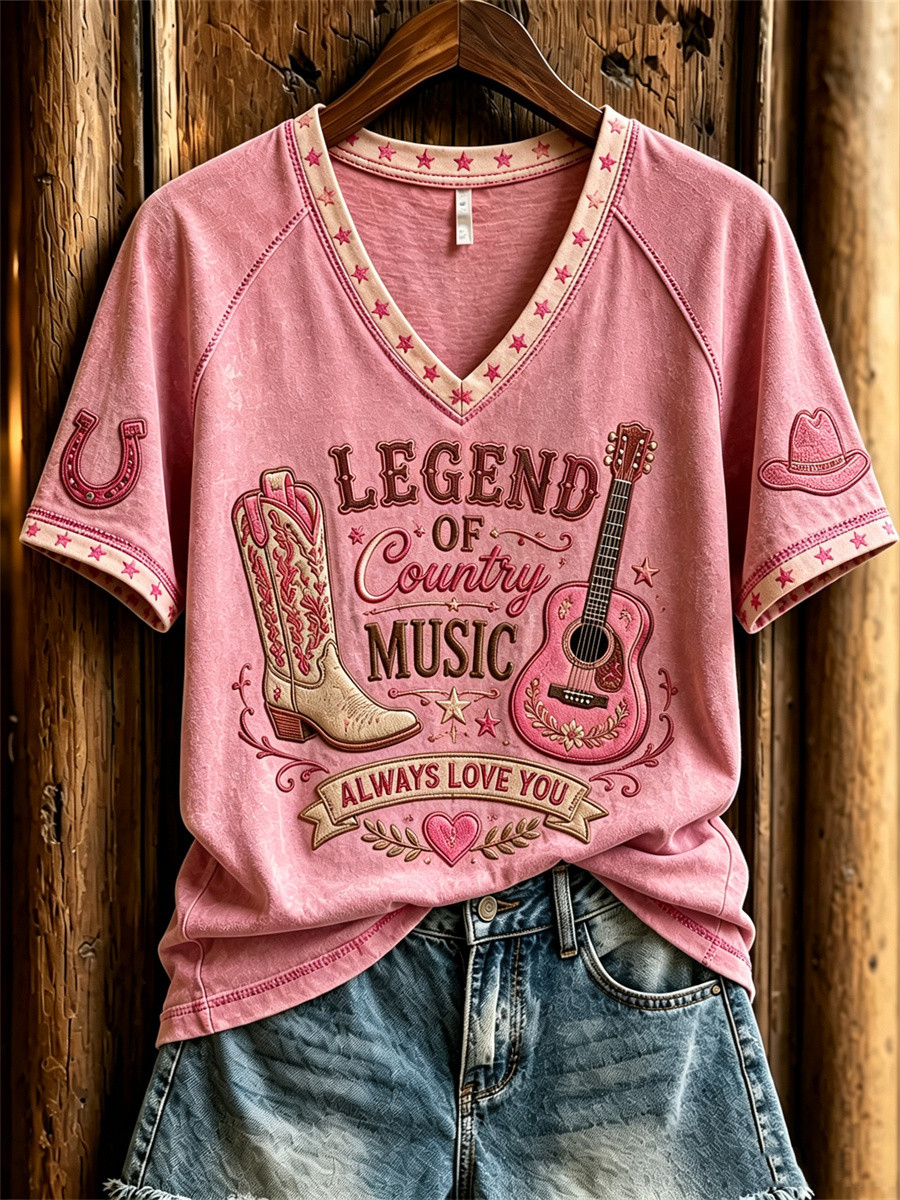 Dolly Parton Merch Legend Of Country Music V-Neck Shirt Always Love You Shirt Memorial Gifts