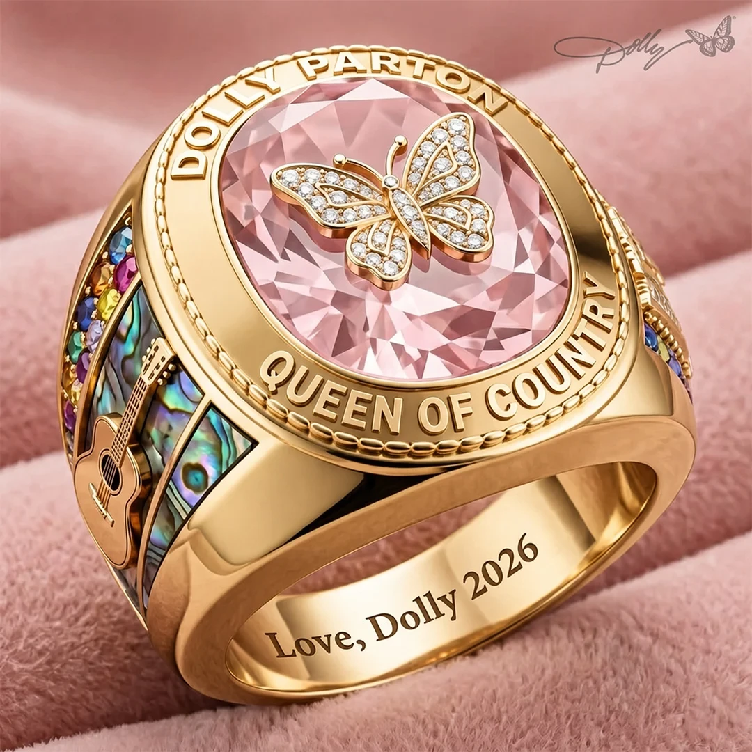 Dolly Parton Merch Queen Of Country Ring Love Dolly 2026 Ring Memorial Gift Ideas