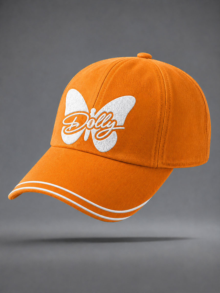 Dolly Parton Merch Tennessee Football Butterfly Hat Game Day Cap Gift For Dolly Fans