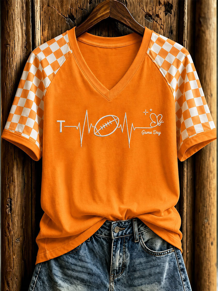 Dolly Parton Merch Tennessee Football Game Day V-Neck Shirt RIP Dolly Parton Merch Fan Gifts