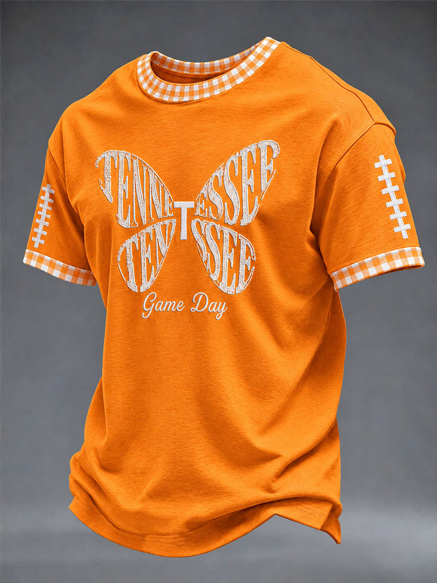 Dolly Parton Merch Tennessee Football T-Shirt Butterfly Game Day Shirt Gift For Football Fans