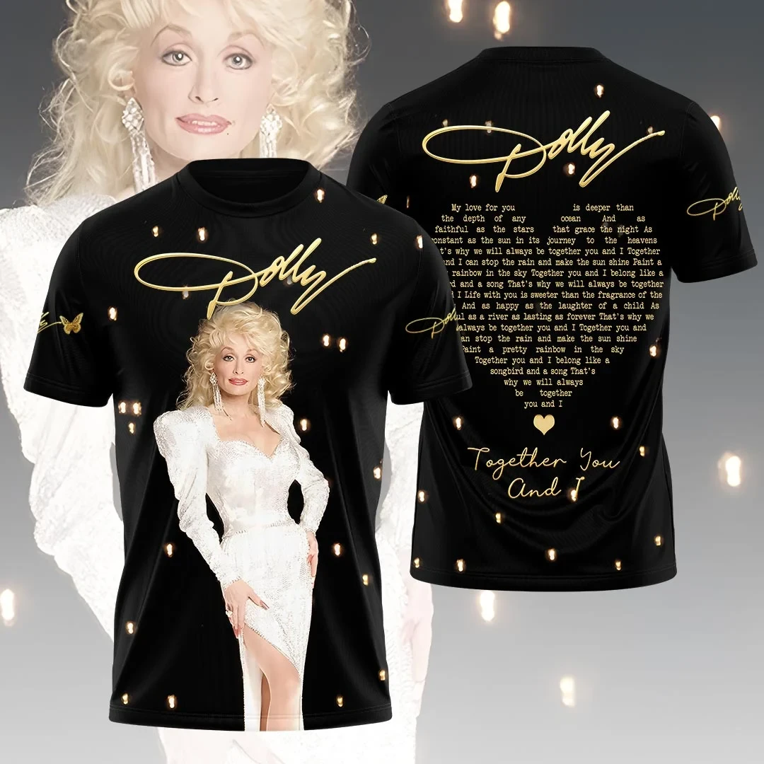Dolly Parton Merch Together You And I T-Shirt RIP Dolly Parton Memorial Gift For Fans