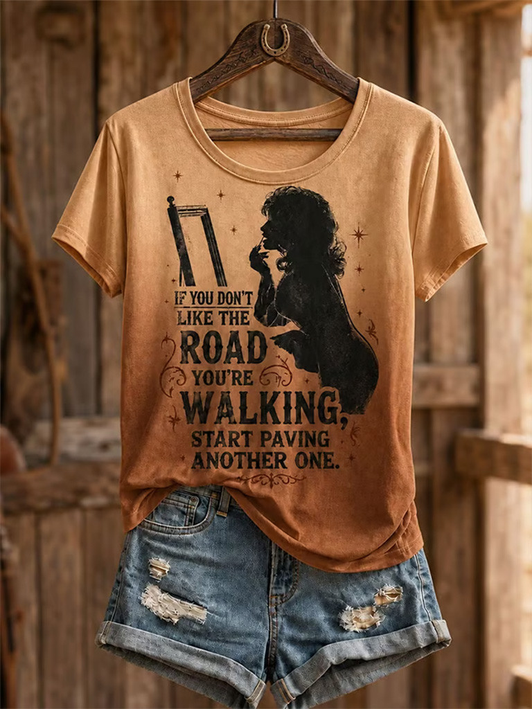 Dolly Parton Merch You're Walking Start Paving Another One Shirt Remembering Dolly Parton Merch