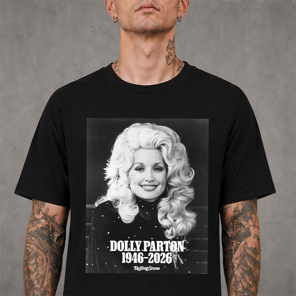Dolly Parton On The Cover RollingStone Magazine Tribute RIP Thank You For The Memories Shirt