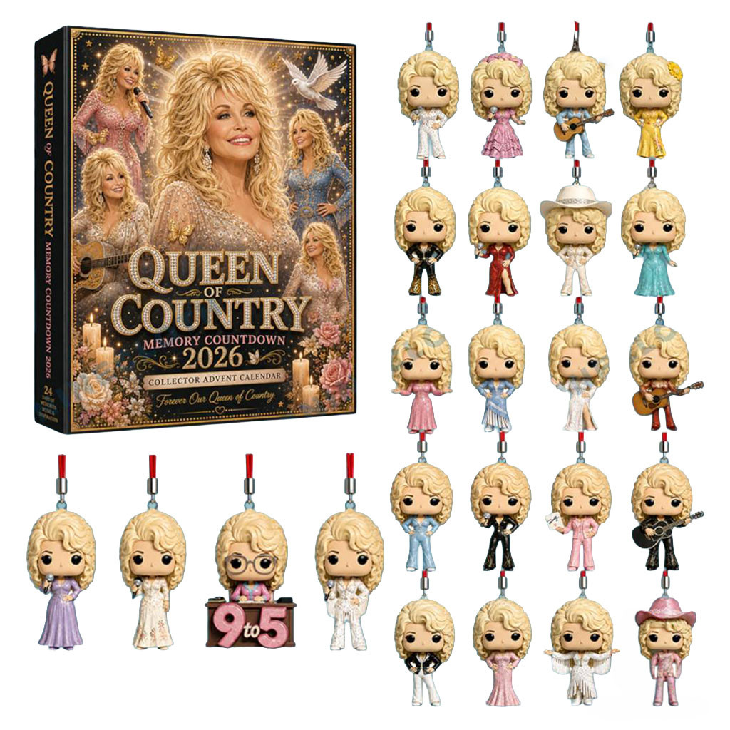 Dolly Parton Queen Of Country Memory Countdown 2026 Advent Calendar Christmas Gifts for Dolly Fans Dolly Parton Queen Of Country Memory Countdown 2026 Advent Calendar Christmas Gifts for Dolly Fans