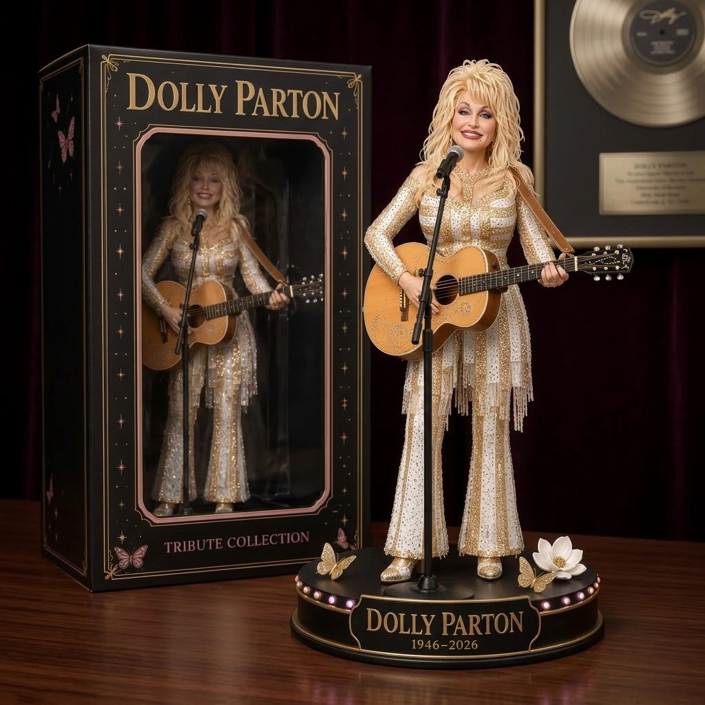 Dolly Parton Rhinestone Butterfly Memorial Tribute Collectible Funko Pop Dolly Parton RIP Merch