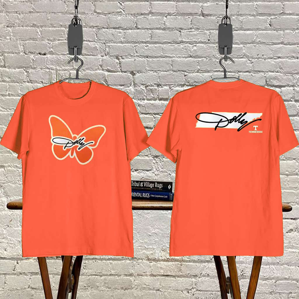 Dolly Parton Tennessee Shirt Volunteers Football Butterfly Tribute Tee Dolly Parton RIP Gifts Dolly Parton Tennessee Shirt Volunteers Football Butterfly Tribute Tee Dolly Parton RIP Gifts