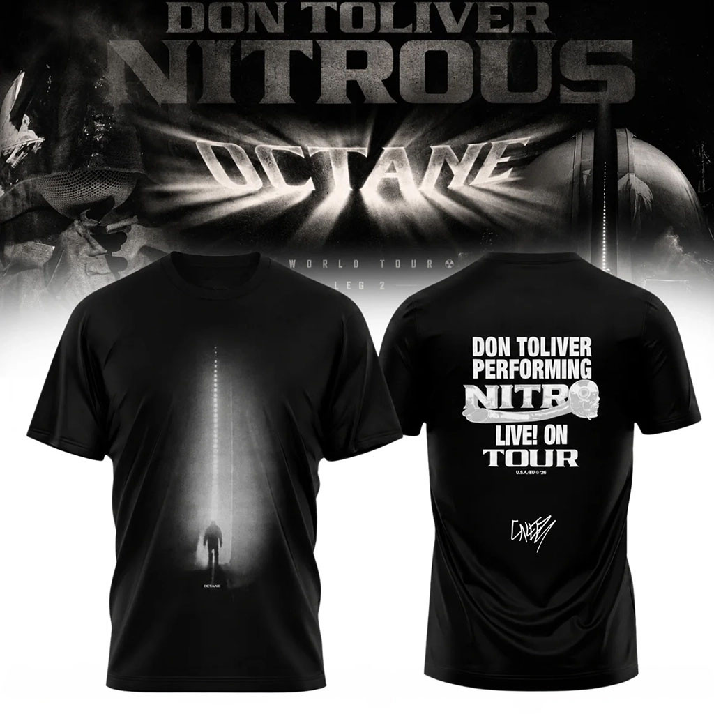 Don Toliver Merch Nitrous Octane World Tour Leg 2 Signature Shirt Black Presents For Boyfriend