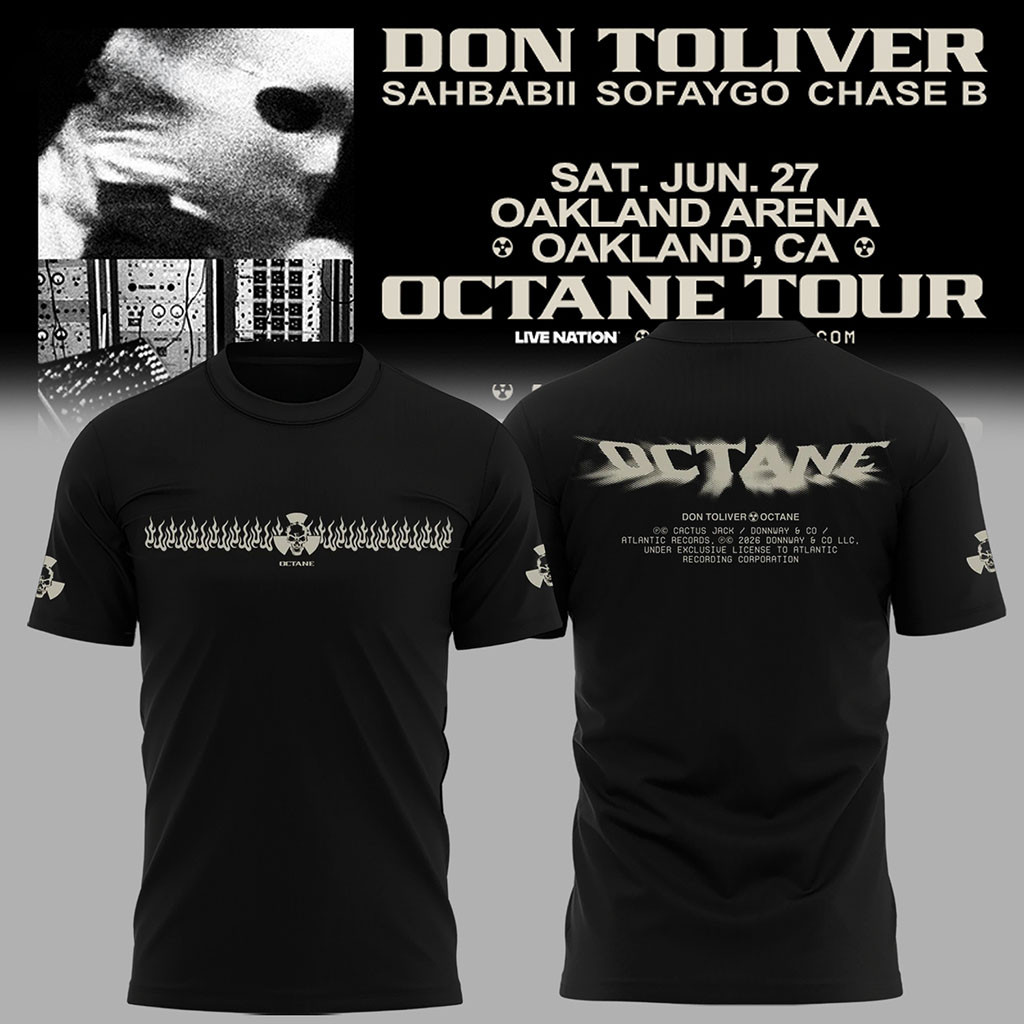 Don Toliver Nitrous Octane World Tour 2026 Signature Shirt Don Toliver Merch Gifts For Him