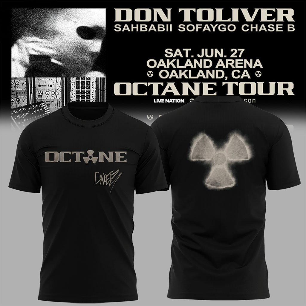 Don Toliver Octane Tour 2026 T-Shirt Don Toliver Merch Gifts For Rapper Fans