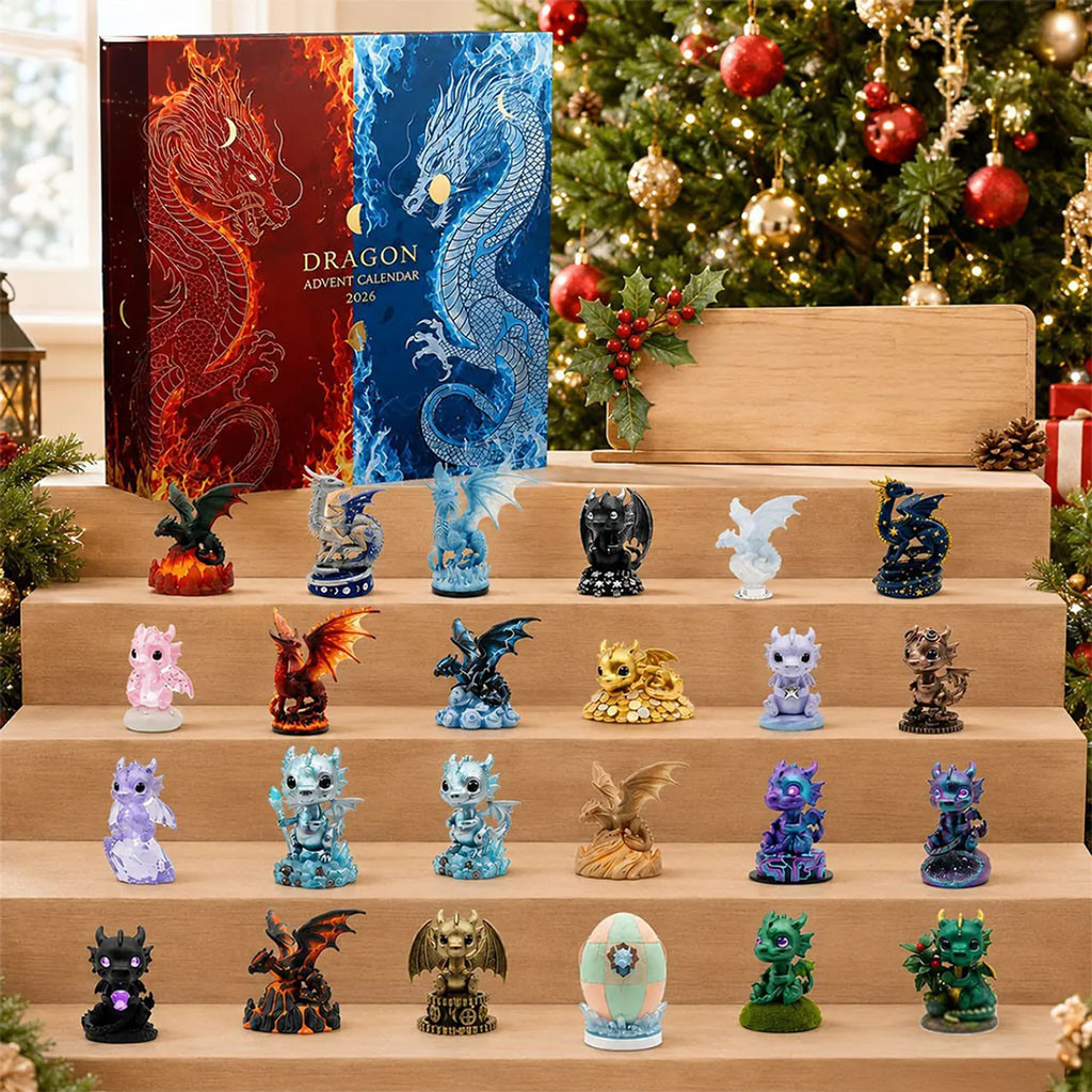 Dragon Christmas Advent Calendar 2026 Xmas Tree Ornaments Gifts Ideas For Fantasy Lovers Dragon Christmas Advent Calendar 2026 Xmas Tree Ornaments Gifts Ideas For Fantasy Lovers