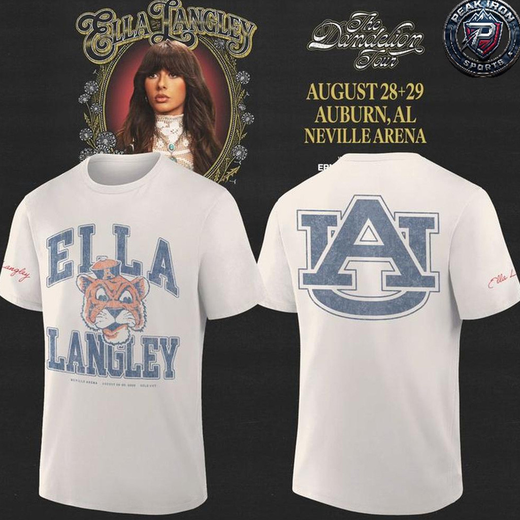 Ella Langley Auburn Merch Choosin Auburn T-Shirt The Dandelion Tour 2026 Shirt Gift For Fans Ella Langley Auburn Merch Choosin Auburn T-Shirt The Dandelion Tour 2026 Shirt Gift For Fans