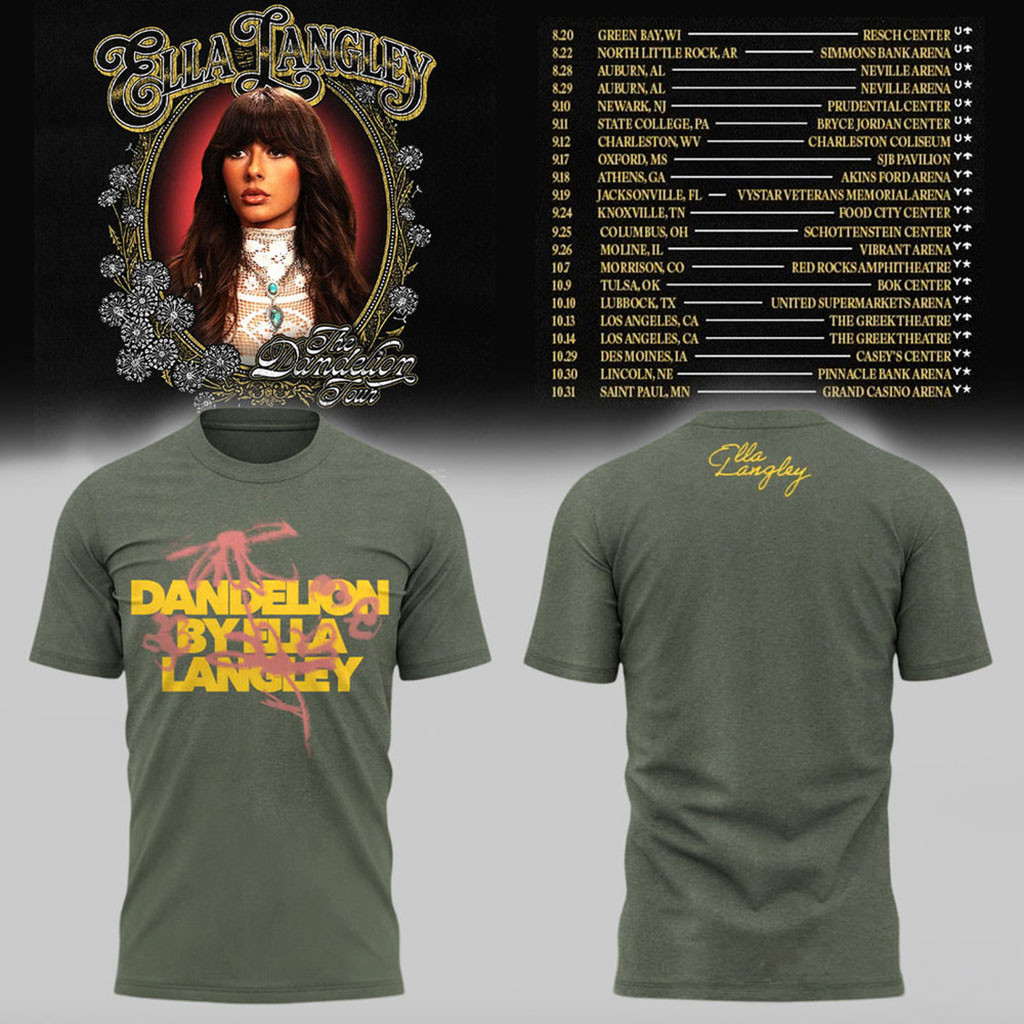 Ella Langley Dandelion 2026 T-Shirt Ella Langley Merch Best Gifts For Music Lovers