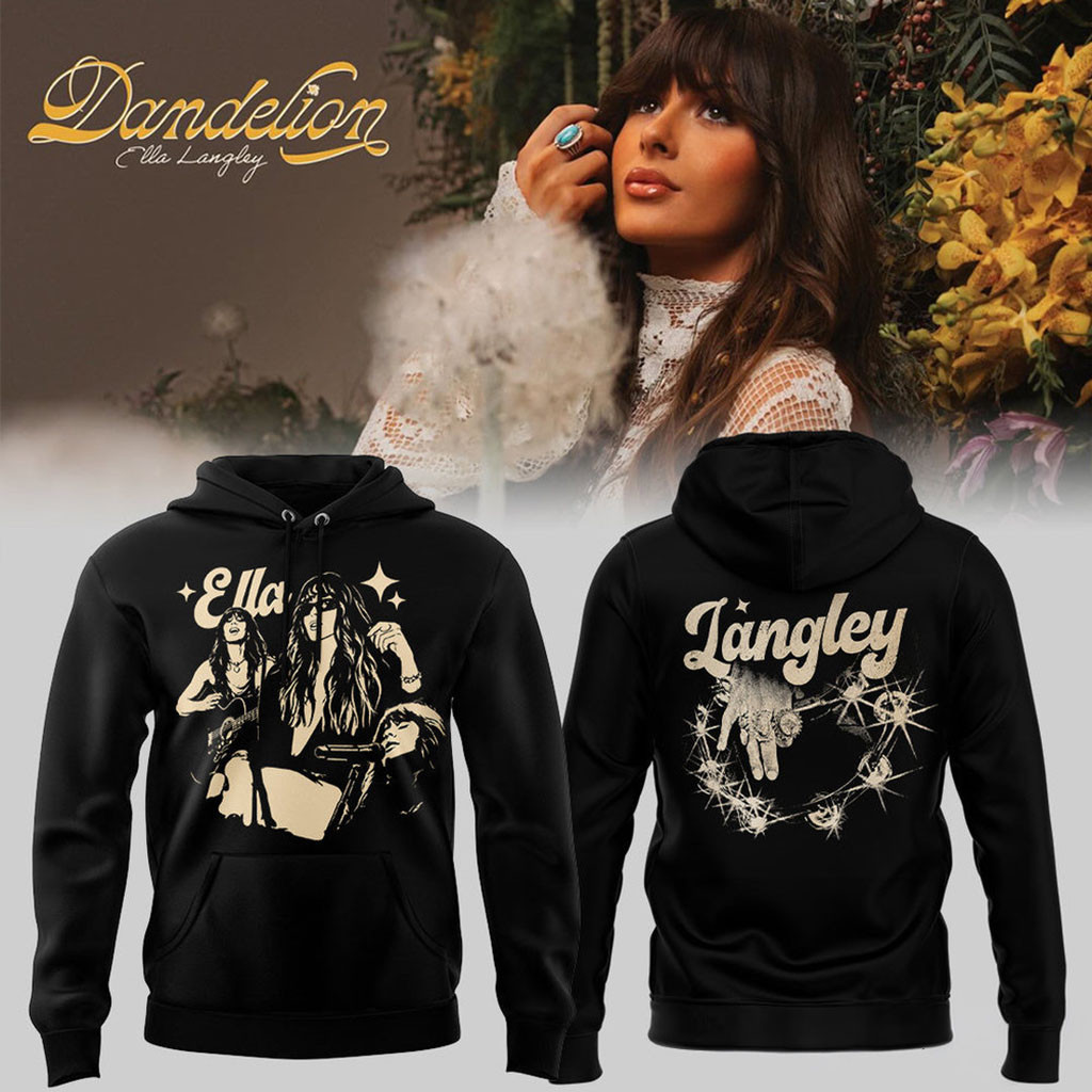 Ella Langley Dandelion Tour Hoodie Ella Langley Merch Gifts For Music Enthusiasts