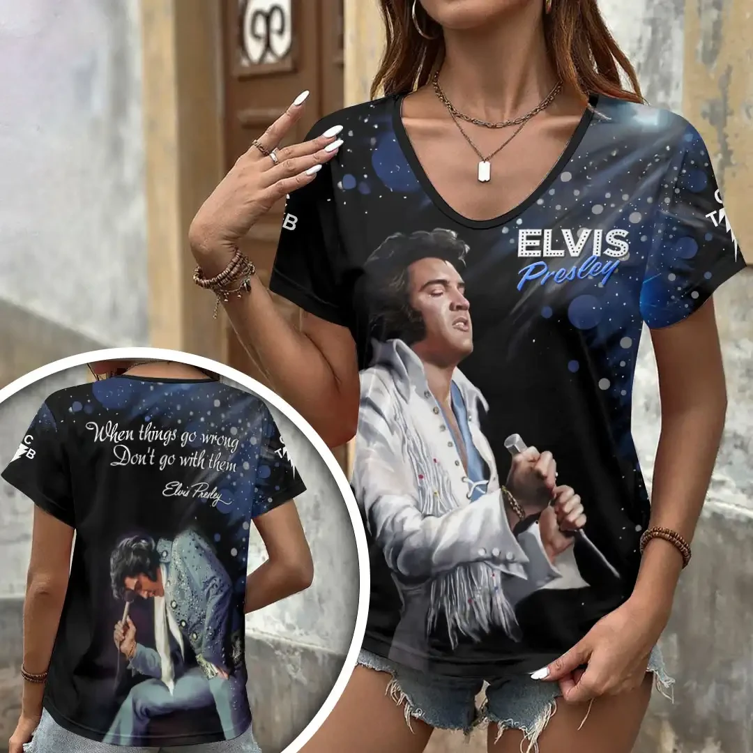 Elvis Presley When Things Go Wrong T-Shirt King Of Rock And Roll Tribute Tee Elvis Presley Merch