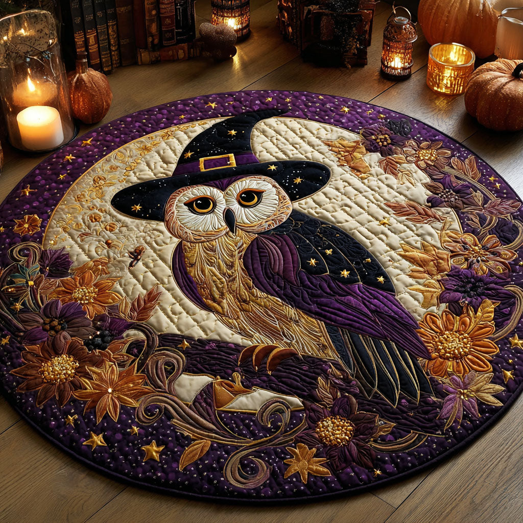 Enchanted Nightwatch Quilted Round Mat Ghost Home Decor Great New Home Gifts