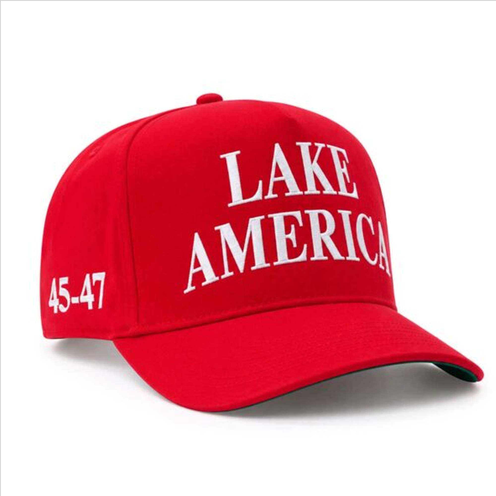 Eric Trump With Lake America Hat Embroidered 45 47 Merch Great Lakes Cap Gifts For Fan