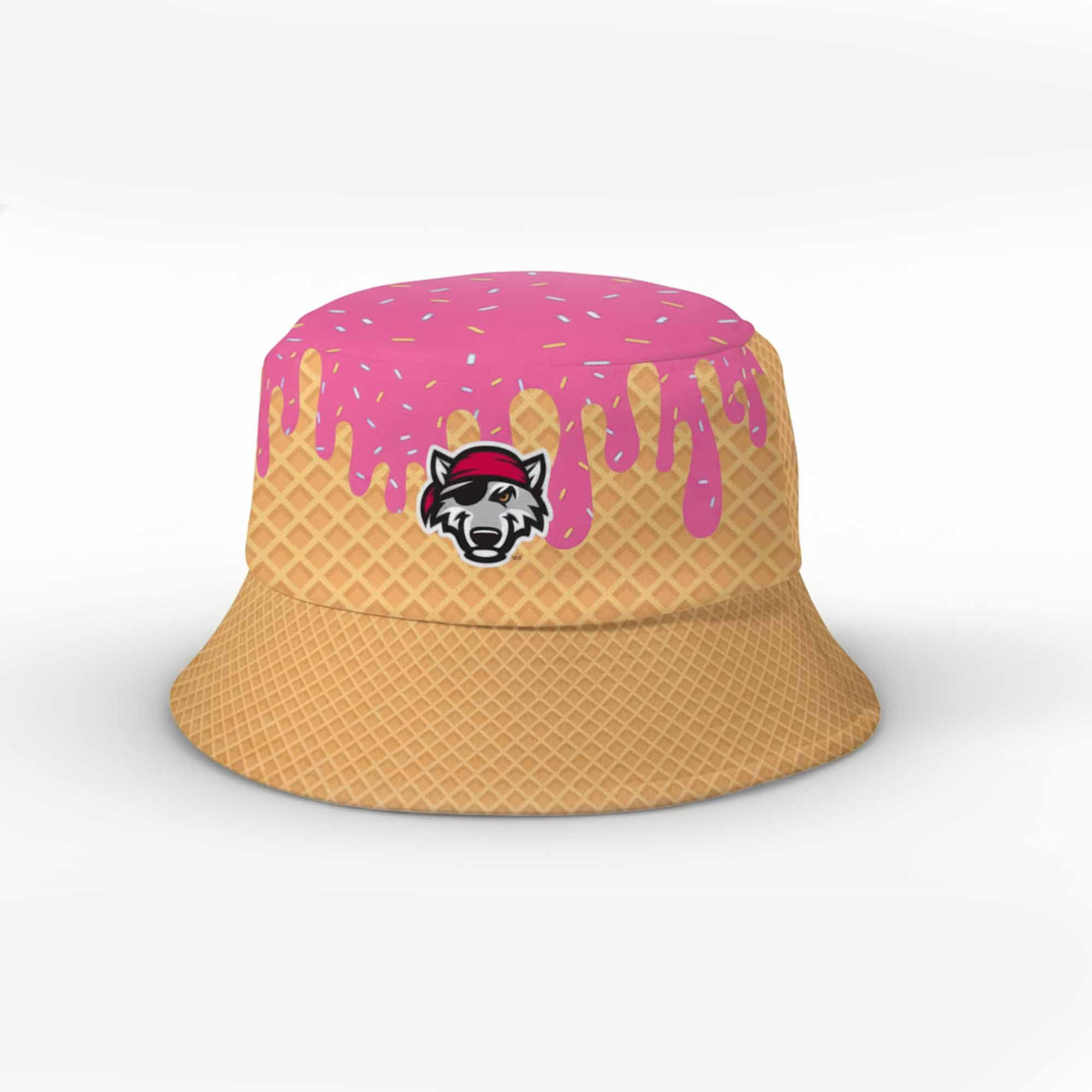 Erie Seawolves Ice Cream Bucket Hat