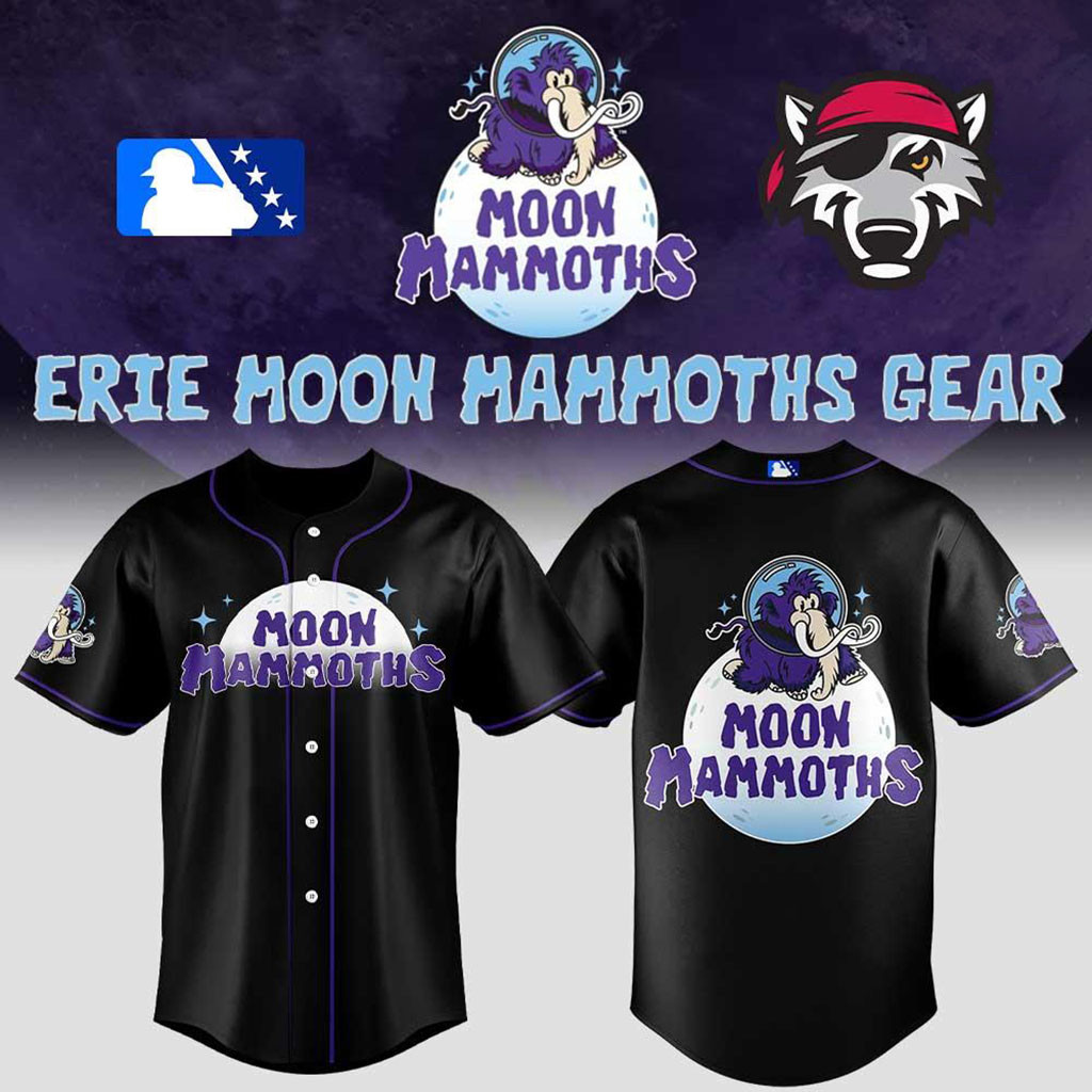 Erie SeaWolves X Moon Mammoths 2026 Baseball Jersey Erie SeaWolves Merch Baseball Fan Gifts Erie SeaWolves X Moon Mammoths 2026 Baseball Jersey Erie SeaWolves Merch Baseball Fan Gifts