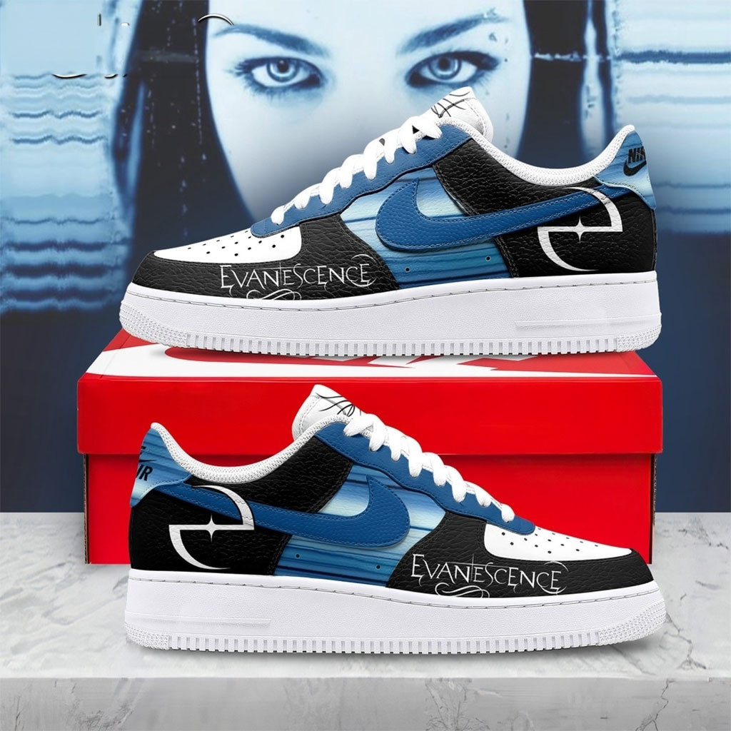 Evanescence Gothic Rock Shoes Sneakers Evanescence Merch Music Related Christmas Gifts Evanescence Gothic Rock Shoes Sneakers Evanescence Merch Music Related Christmas Gifts