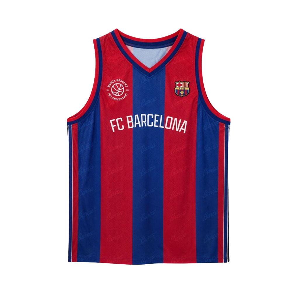 FC Barcelona Basketball 100Th Anniversary Jersey Shirt FC Barcelona Basketball Merch Fan Gifts FC Barcelona Basketball 100Th Anniversary Jersey Shirt FC Barcelona Basketball Merch Fan Gifts