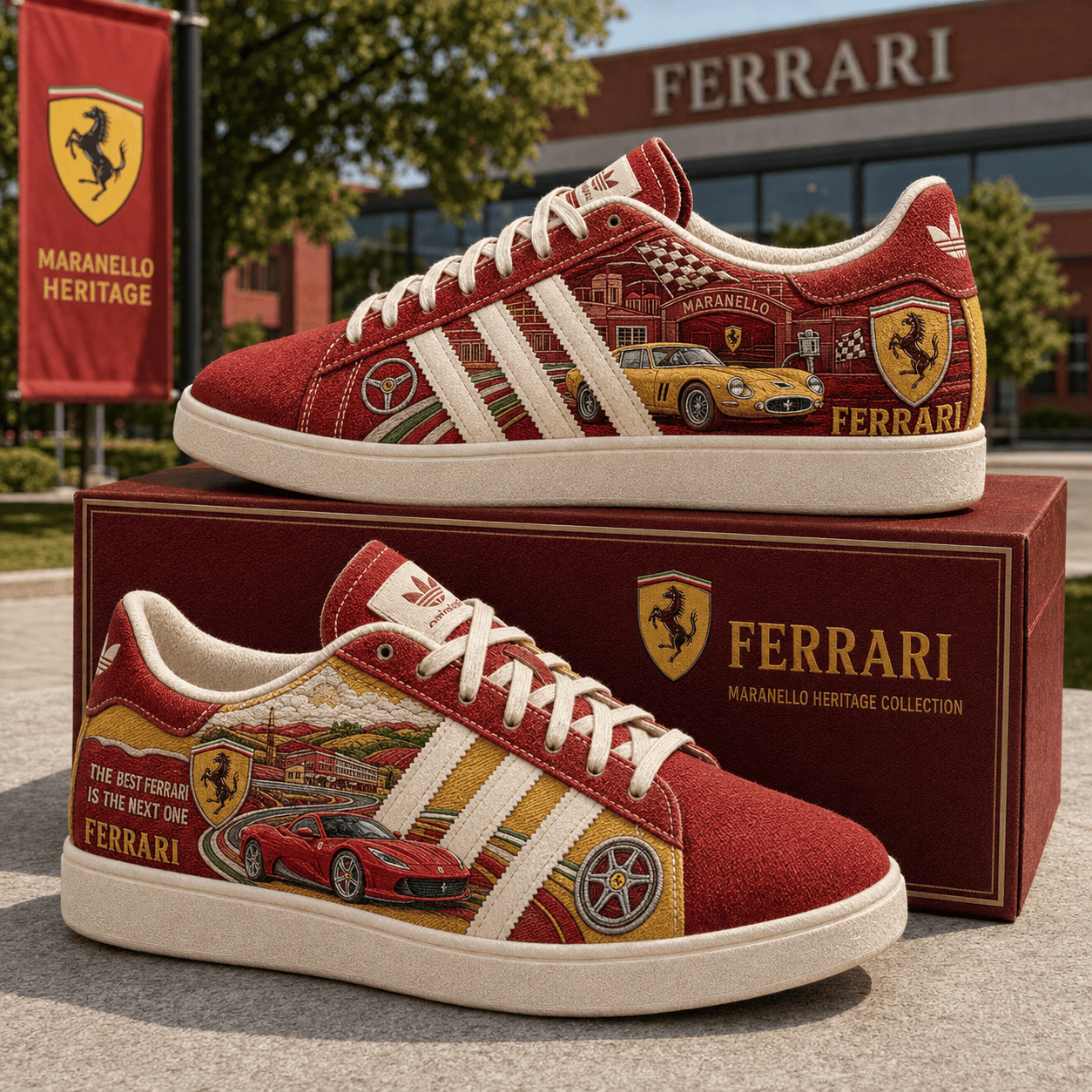 Ferrari Merch 2026 The Best Ferrari Is The Next One Sneakers Car Lover Gear Gift For My Husband