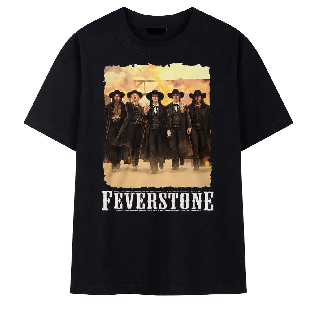 Feverstone Western Country Band Vintage Graphic T-Shirt Feverstone Merch Gifts For Fans