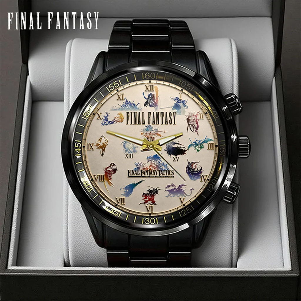 Final Fantasy Merch Fantasy RPG Watch Game Inspired Accessories Gifts For RPG Lovers