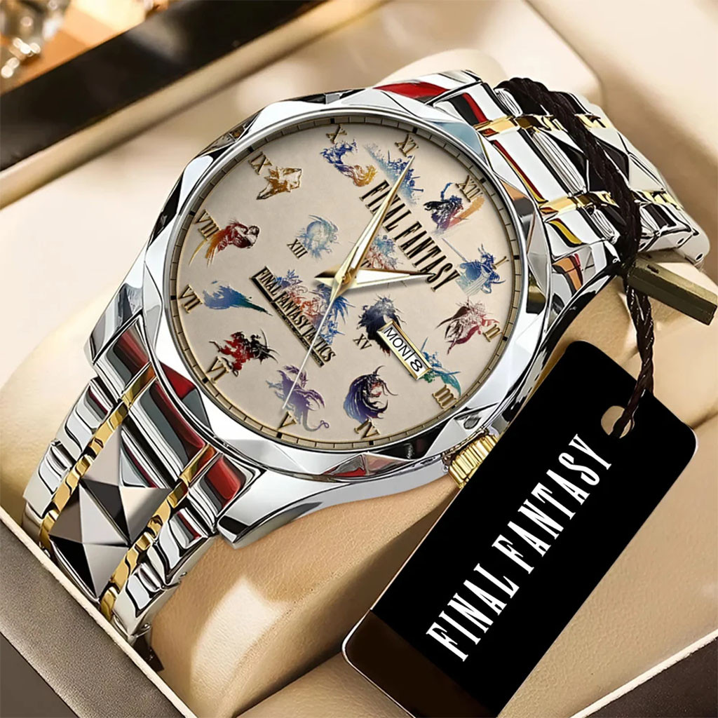 Final Fantasy Merch Gaming Watch Fantasy Character Accessories Gifts For Gamers