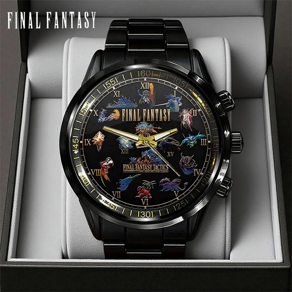Final Fantasy Merch RPG Character Collectible Watch Gifts For Gaming Fans