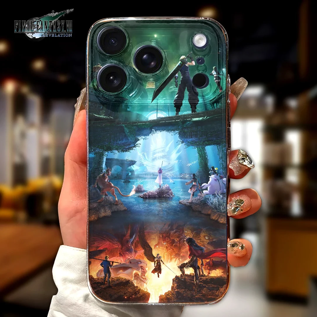 Final Fantasy VII Revelation Phone Case Final Fantasy VII Merch Gifts For Gamers Final Fantasy VII Revelation Phone Case Final Fantasy VII Merch Gifts For Gamers
