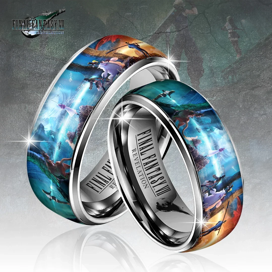 Final Fantasy VII Revelation Ring Final Fantasy VII Merch Gift Ideas For Gamers