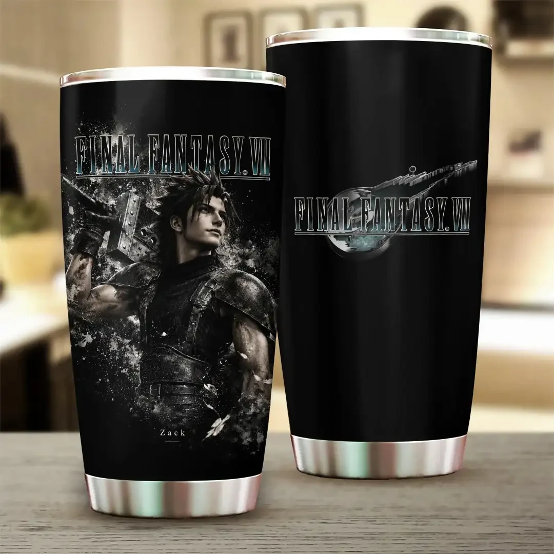 Final Fantasy VII X Zack Fair 30th Anniversary Tumbler Final Fantasy VII Merch Gift For Brother