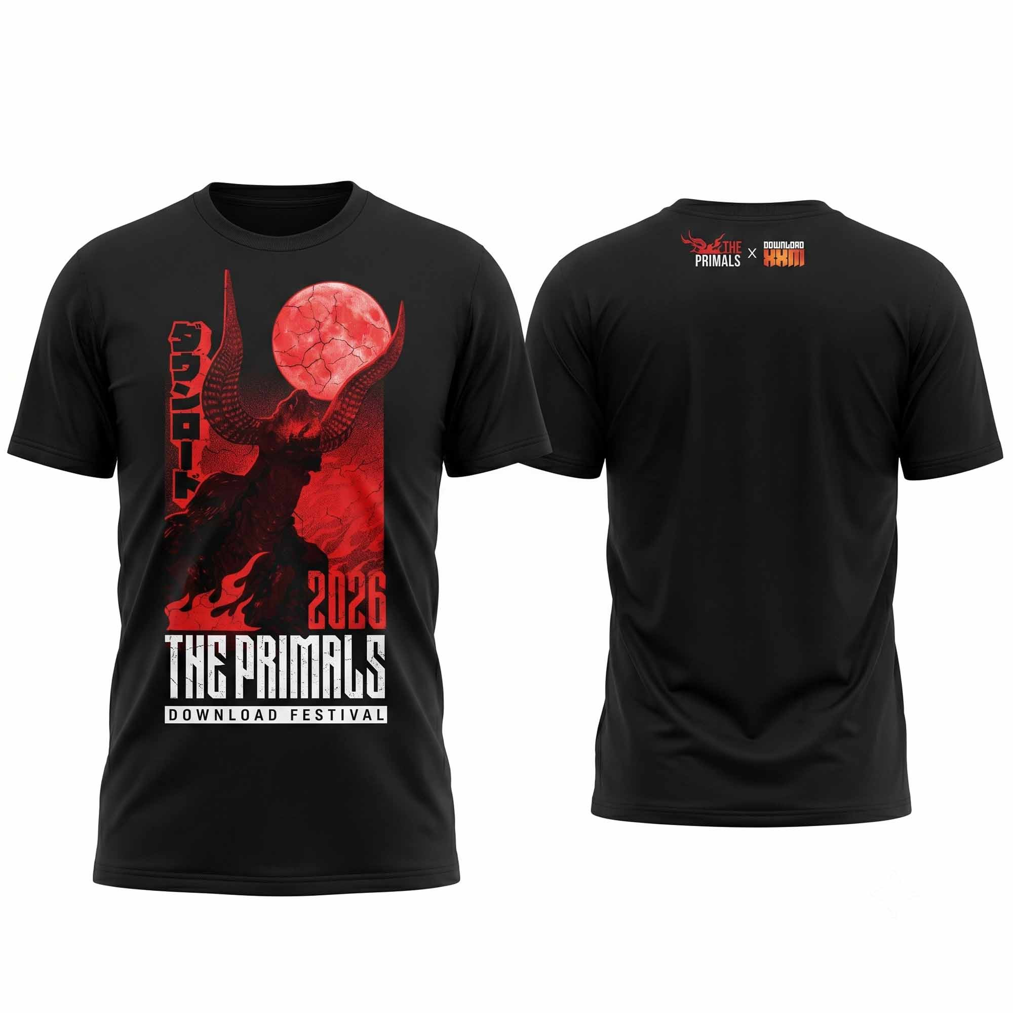 Final Fantasy XIV The Primals T-shirt Final Fantasy XIV The Primals T-shirt
