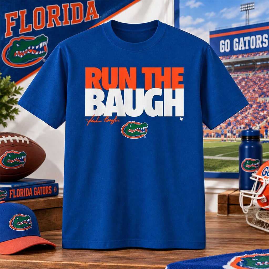 Florida Gators Jadan Baugh Run The Baugh Shirt Florida Gators Merch Gift For Football Fans