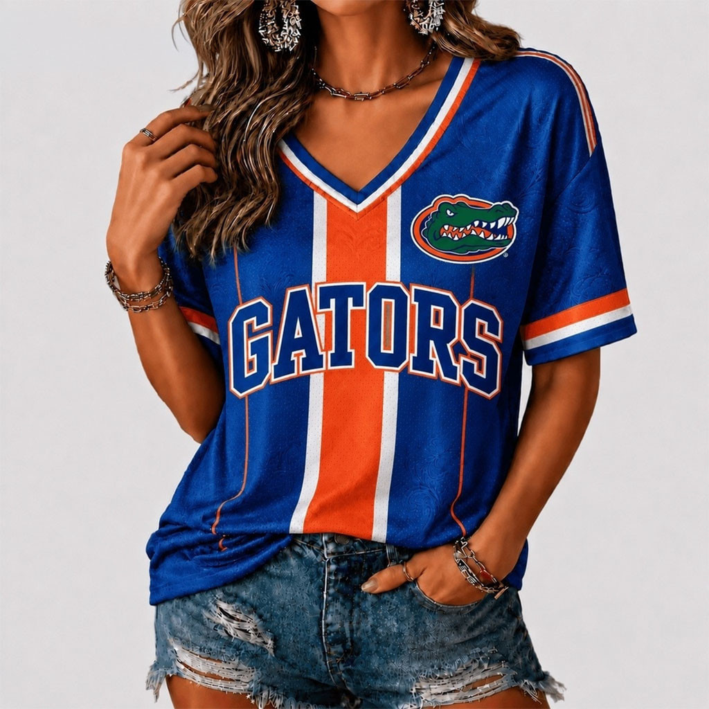 Florida Gators Rivalry Game Spirit V-Neck T-Shirt Gators Merch Presents For Football Fans