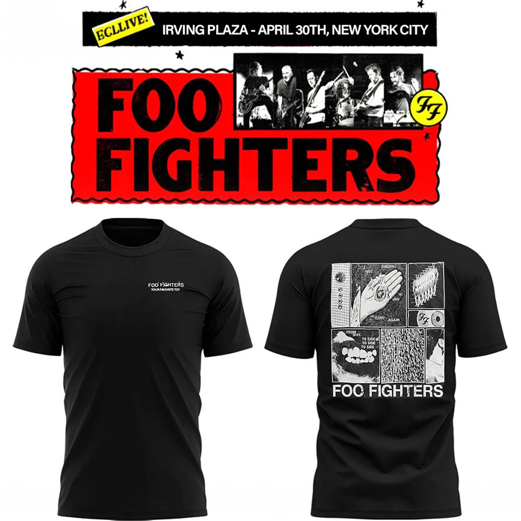 Foo Fighters Merch 2026 FF Secret Show At Irving Plaza NYC T-Shirt Gifts For Rock Band Lover