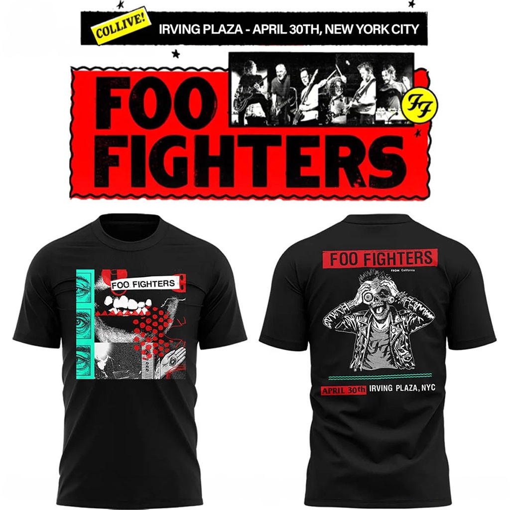 Foo Fighters Merch 2026 FF Secret Show At Irving Plaza NYC T-Shirt Gifts For Rock Music Lovers Foo Fighters Merch 2026 FF Secret Show At Irving Plaza NYC T-Shirt Gifts For Rock Music Lovers