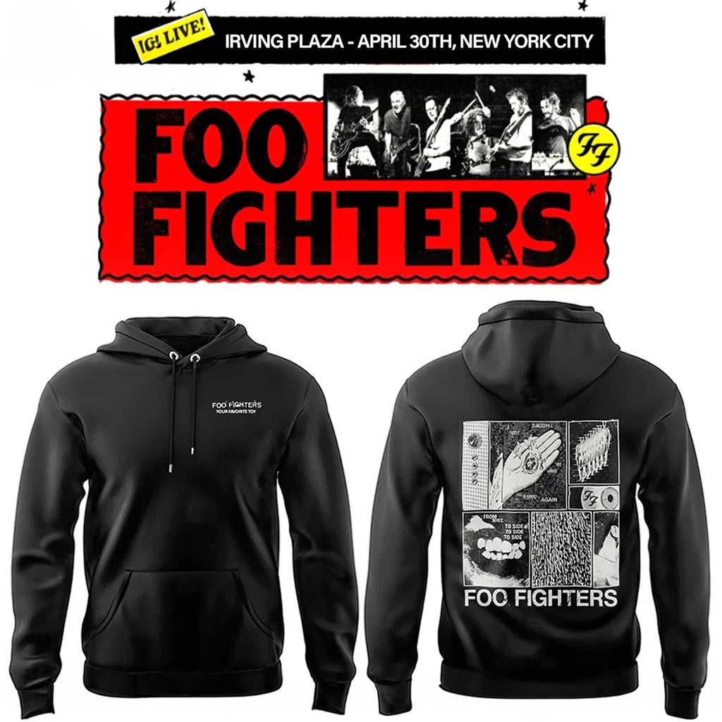 Foo Fighters Secret Show At Irving Plaza April 30Th New York City Hoodie Foo Fighters Merch Foo Fighters Secret Show At Irving Plaza April 30Th New York City Hoodie Foo Fighters Merch