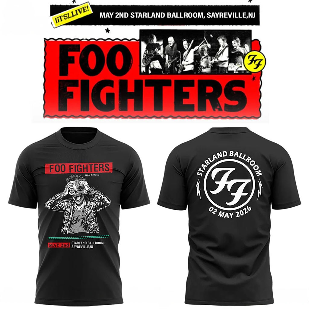 Foo Fighters Secret Show At Starland Ballroom 02 May 2026 T-Shirt FF Merch Best Gift For Fans
