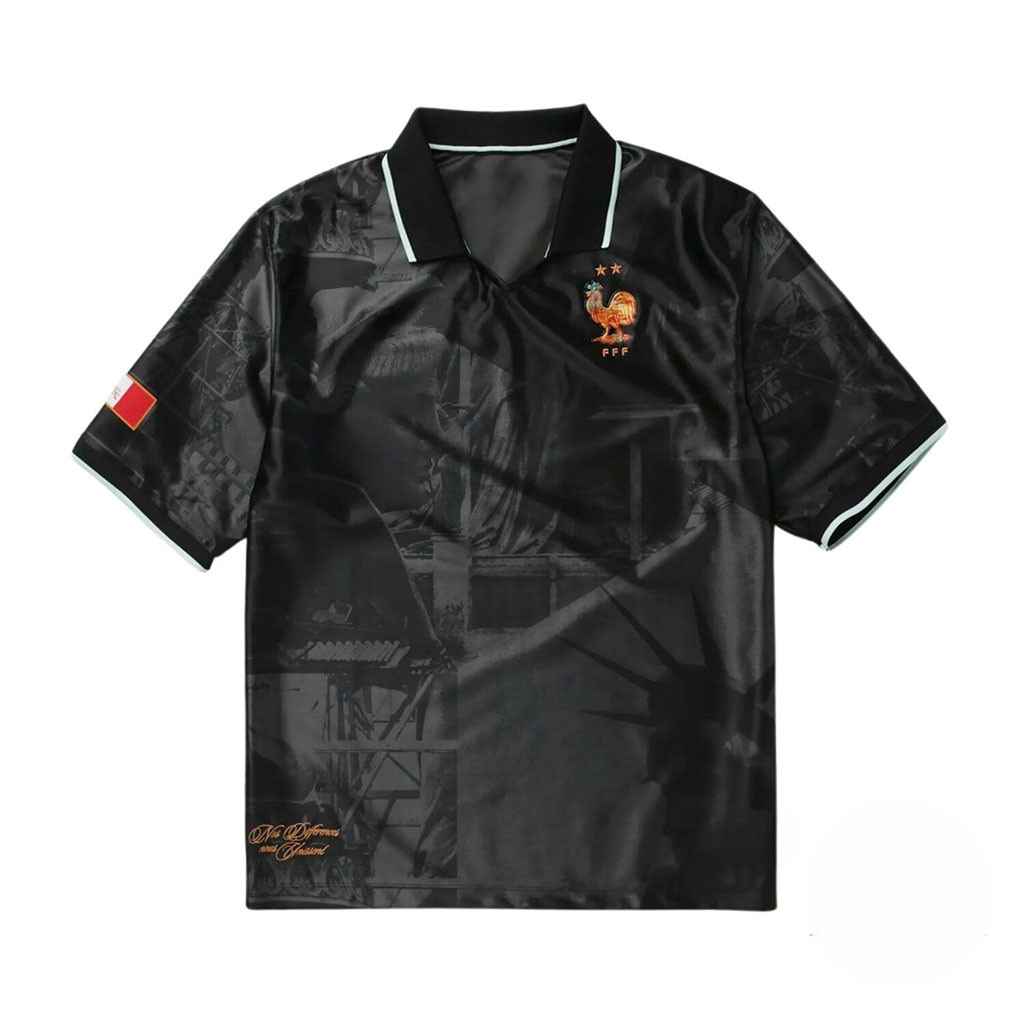 France National Team Black Polo Jersey 2026 France World Cup Merch Gift For Football Fans