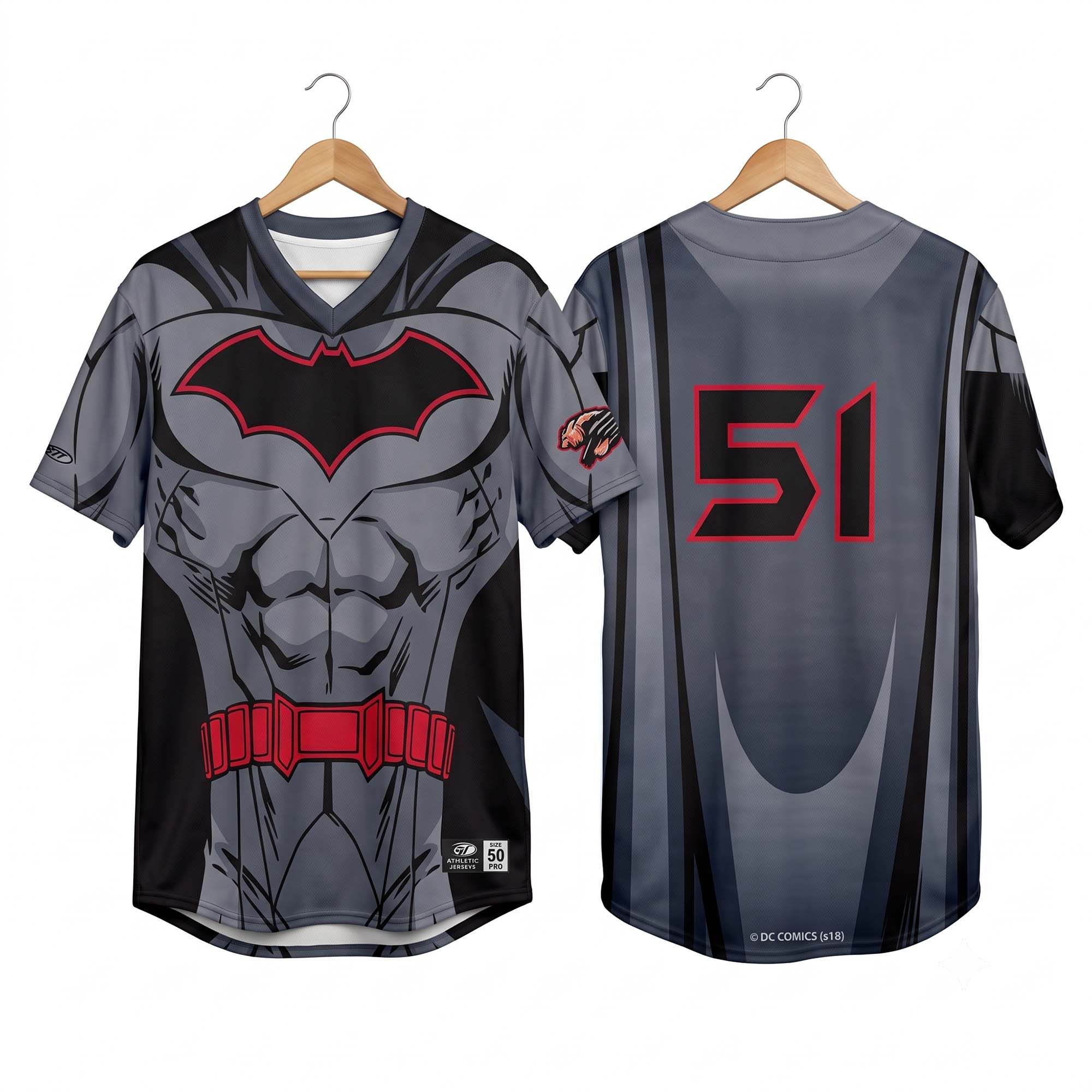 Fresno Grizzlies DC Night Batman Jersey