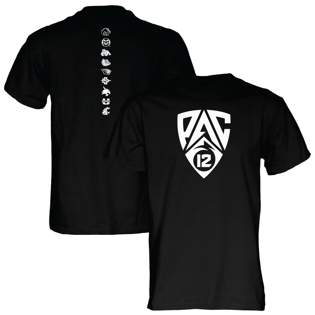 Fresno State Bulldogs Merch 2026 Blue 84 Black Pac-12 Conference All-Team T-Shirt Fan Apparel