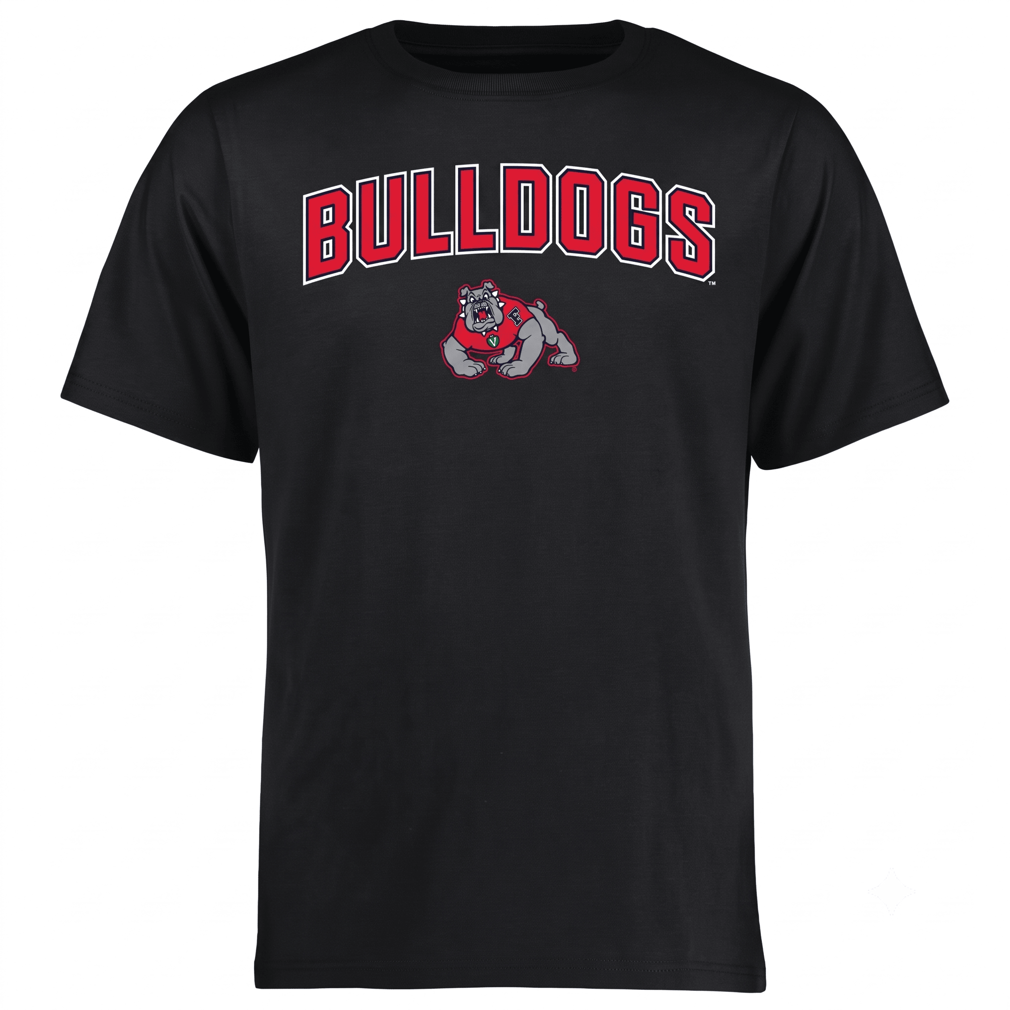 Fresno State Bulldogs Merch 2026 Navy Fresno State Bulldogs Proud Mascot T-Shirt Men's
