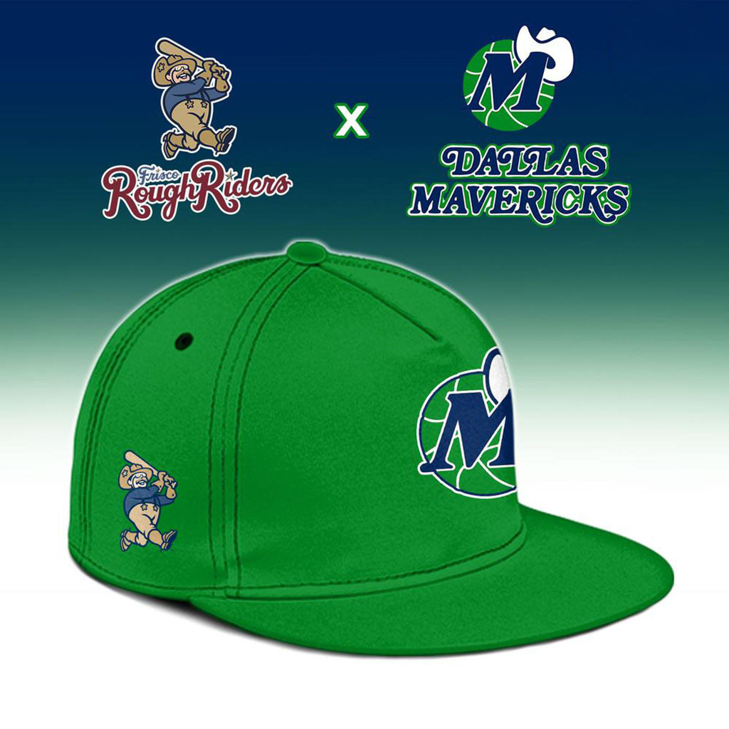 Frisco RoughRiders X Dallas Mavericks Crossover 2026 Snapback Hat Fan Merch Gift For Brothers Frisco RoughRiders X Dallas Mavericks Crossover 2026 Snapback Hat Fan Merch Gift For Brothers