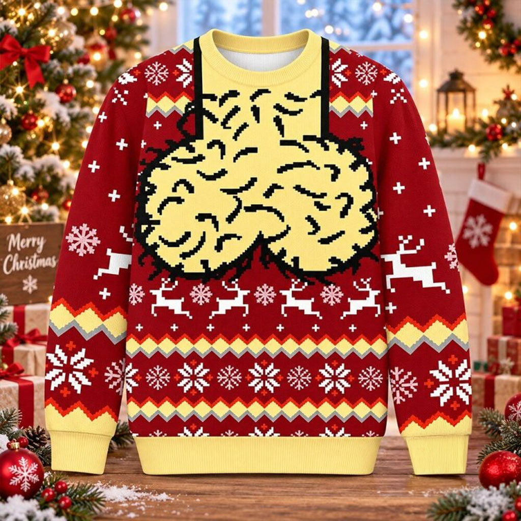 Funny Men's Jingle Balls Ugly Christmas Sweater Humorous Jumper Xmas Gift For Him
