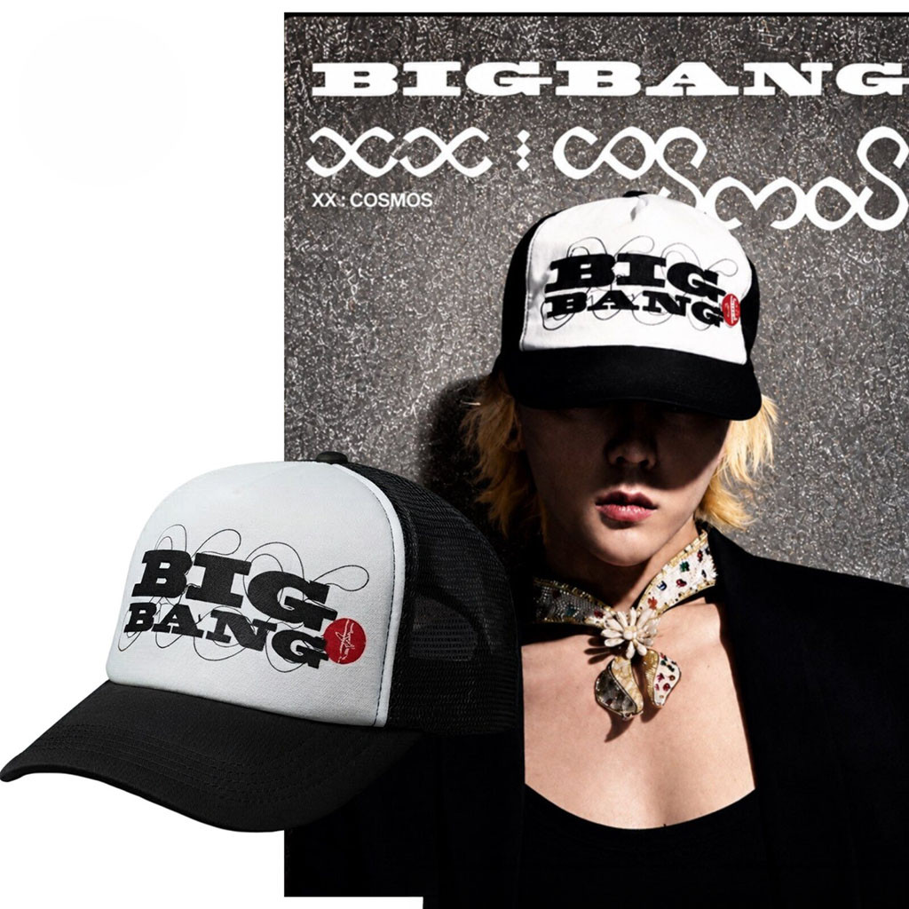 G Dragon Big Bang Graphic Trucker Hat G Dragon Xx Cosmos Bigbang 20Th Anniversary Merch Gifts