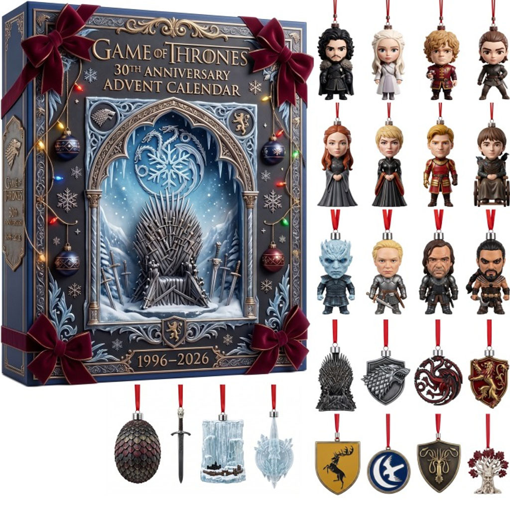 Game Of Thrones 30th Anniversary Advent Calendar Game Of Thrones Merch Christmas Gifts Game Of Thrones 30th Anniversary Advent Calendar Game Of Thrones Merch Christmas Gifts